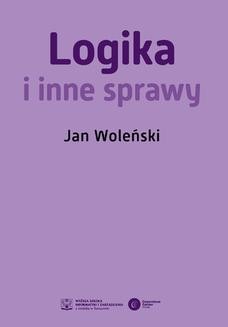 Chomikuj, ebook online Logika i inne sprawy. Jan Woleński