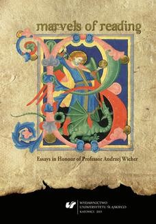 Chomikuj, ebook online Marvels of Reading. Essays in Honour of Professor Andrzej Wicher. red. Rafał Borysławski