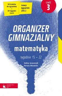 Ebook Matematyka cz. 3. Organizer gimnazjalny pdf