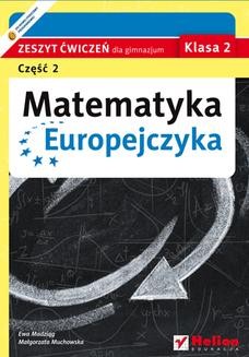 Ebook Matematyka Europejczyka. Zeszyt ćwiczeń dla gimnazjum. Klasa 2. Część 2 pdf