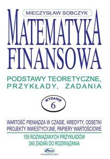 Chomikuj, ebook online Matematyka finansowa. Mieczysław Sobczyk