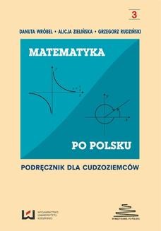 Chomikuj, ebook online Matematyka po polsku. Podręcznik dla cudzoziemców. Danuta Wróbel