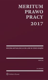 Chomikuj, ebook online MERITUM Prawo pracy 2017. Kazimierz Jaśkowski