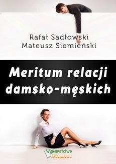 Ebook Meritum relacji damsko-męskich pdf