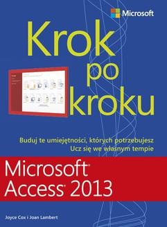 Chomikuj, ebook online Microsoft Access 2013 Krok po kroku. Joyce Cox