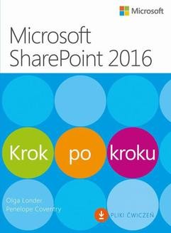 Ebook Microsoft SharePoint 2016 Krok po kroku pdf