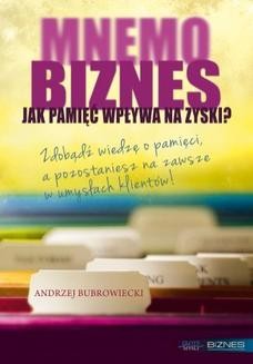 Chomikuj, ebook online MNEMObiznes. Andrzej Bubrowiecki