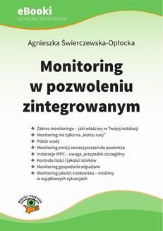 Ebook Monitoring w pozwoleniu zintegrowanym pdf