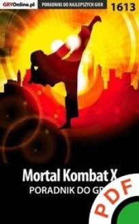 Chomikuj, ebook online Mortal Kombat X. Poradnik do gry. Łukasz 'Qwert' Telesiński