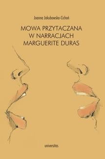 Ebook Mowa przytaczana w narracjach Margueritte Duras pdf