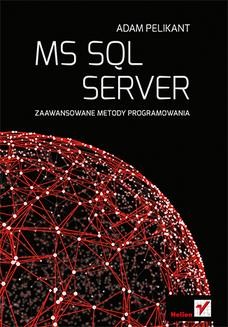 Ebook MS SQL Server. Zaawansowane metody programowania pdf
