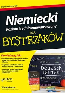 Ebook Niemiecki dla bystrzaków. Poziom średnio zaawansowany pdf