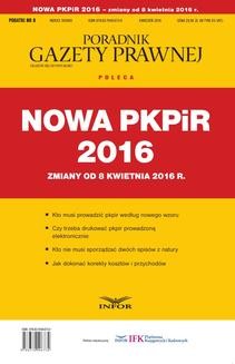 Chomikuj, ebook online Nowa PKPIR 2016 – zmiany od 8 kwietnia 2016 r.. INFOR PL SA