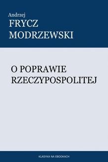 Ebook O poprawie Rzeczypospolitej pdf