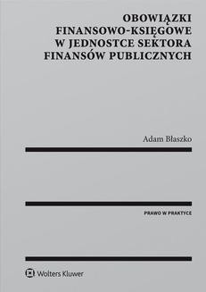 Ebook Obowiązki finansowo-księgowe w jednostce sektora finansów publicznych pdf