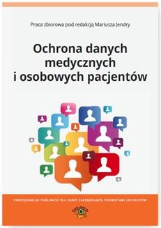 Ebook Ochrona danych medycznych i osobowych pacjentów pdf