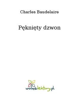 Chomikuj, ebook online Pęknięty dzwon. Charles Baudelaire