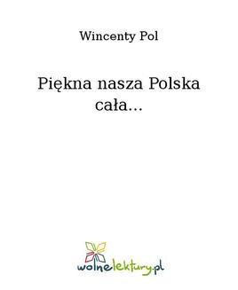 Chomikuj, ebook online Piękna nasza Polska cała…. Wincenty Pol