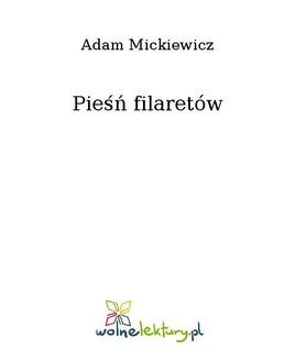Ebook Pieśń filaretów pdf