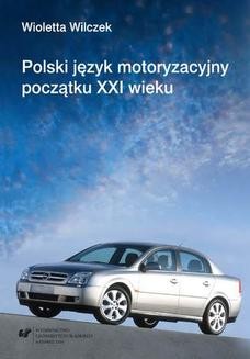 Ebook Polski język motoryzacyjny początku XXI wieku (na materiale portali hobbystycznych) pdf