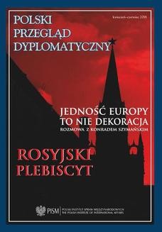 Chomikuj, ebook online Polski Przegląd Dyplomatyczny 2/2018. Sławomir Dębski