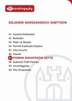 Ebook Pomnik Bohaterów Getta. Szlakiem warszawskich zabytków pdf