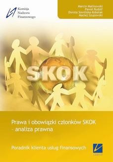 Chomikuj, ebook online Prawa i obowiązki członków SKOK. Paweł Rudolf