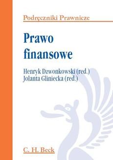 Chomikuj, ebook online Prawo finansowe. Henryk Dzwonkowski