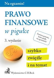 Chomikuj, ebook online Prawo finansowe w pigułce. Wydanie 3. Aneta Gacka-Asiewicz