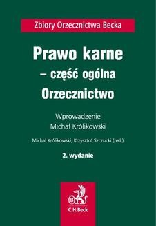 Chomikuj, ebook online Prawo karne – część ogólna. Orzecznictwo. Mikołaj Ostrowski