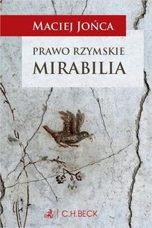 Chomikuj, ebook online Prawo rzymskie. Mirabilia. Maciej Jońca