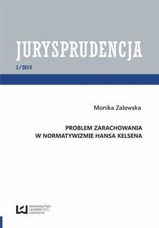 Ebook Problem zarachowania w normatywizmie Hansa Kelsena. Jurysprudencja 1 pdf