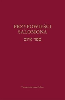 Chomikuj, ebook online Przypowieści Salomona. Izaak Cylkow