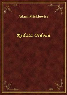 Chomikuj, ebook online Reduta Ordona. Adam Mickiewicz