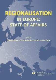 Chomikuj, ebook online Regionalisation in Europe: The State of Affairs. red. Grzegorz Libor