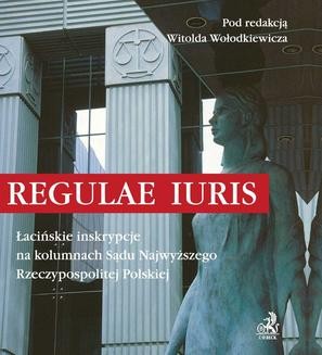 Ebook Regulae iuris Łacińskie inskrypcje na kolumnach Sądu Najwyższego Rzeczypospolitej Polskiej – twarda oprawa pdf