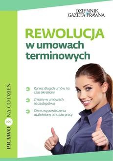 Chomikuj, ebook online Rewolucja w umowach terminowych. Robert Stępień