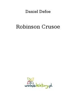 Chomikuj, ebook online Robinson Crusoe. Daniel Defoe