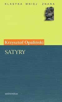 Chomikuj, ebook online Satyry. Krzysztof Opaliński