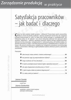 Ebook Satysfakcja pracowników – jak badać i dlaczego? pdf