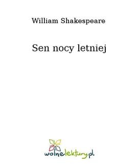 Chomikuj, ebook online Sen nocy letniej. William Shakespeare
