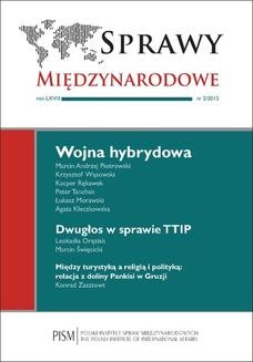 Chomikuj, ebook online Sprawy Międzynarodowe 2/2015. Marcin Andrzej Piotrowski