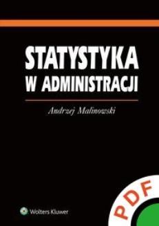 Chomikuj, ebook online Statystyka w administracji. Andrzej Malinowski