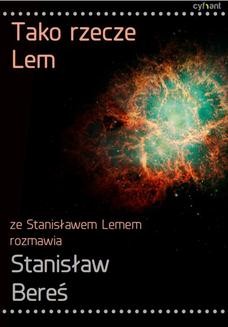 Chomikuj, ebook online Tako rzecze Lem. Stanisław Lem