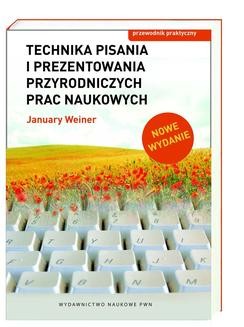 Chomikuj, ebook online Technika pisania i prezentowania prac przyrodniczych. January Weiner