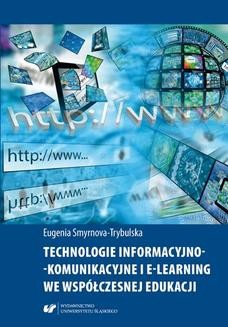 Ebook Technologie informacyjno-komunikacyjne i e-learning we współczesnej edukacji pdf