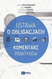 Chomikuj, ebook online Ustawa o obligacjach. Joanna Krzyżykowska