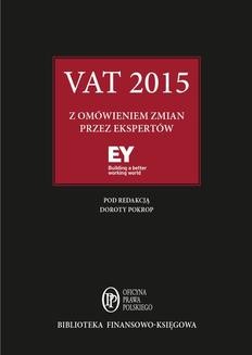 Ebook VAT 2015 z omówieniem zmian przez ekspertów EY pdf