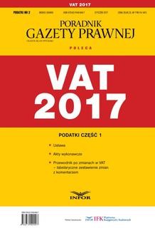 Chomikuj, ebook online VAT 2017. INFOR PL SA