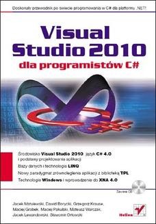 Ebook Visual Studio 2010 dla programistów C# pdf